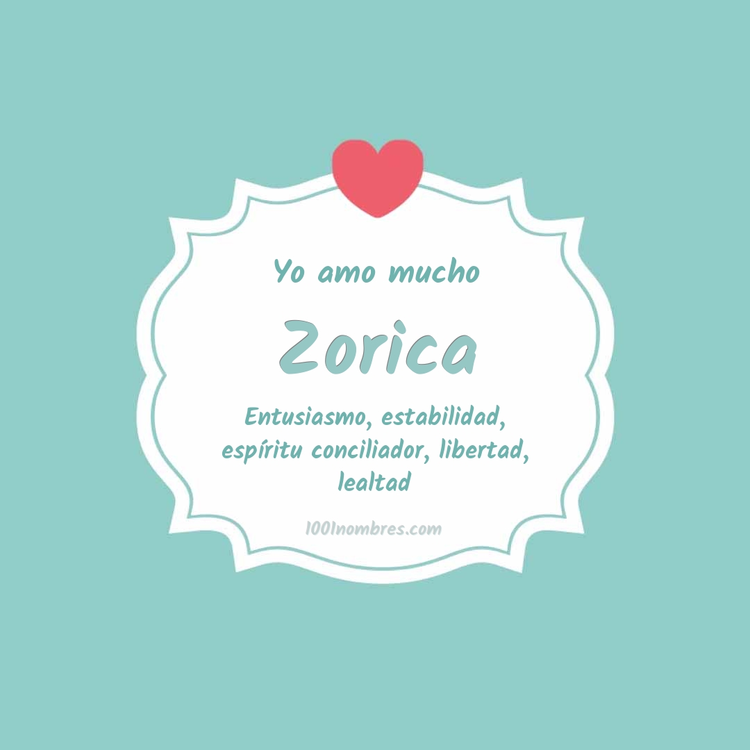 Yo amo mucho Zorica